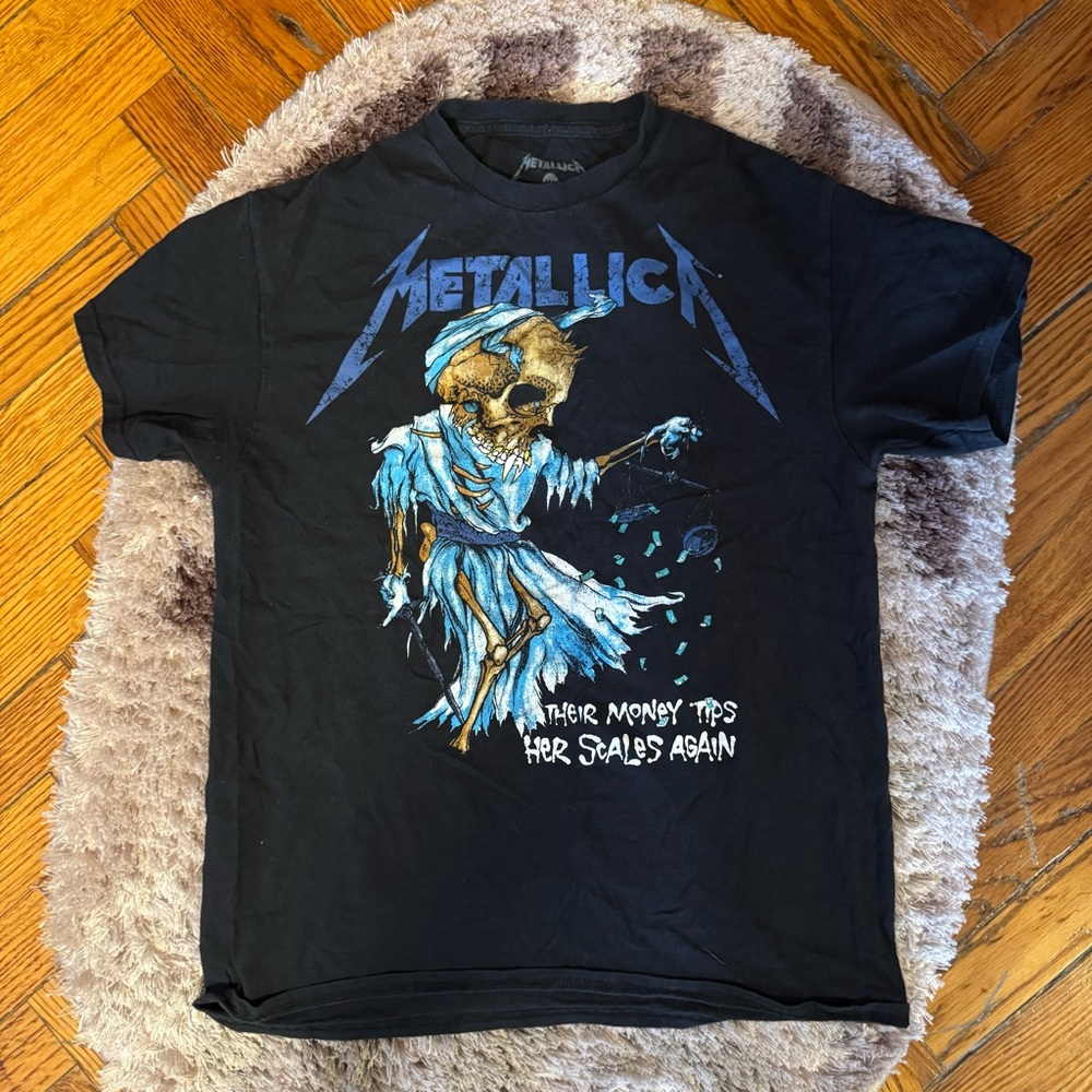 Vintage Metallica T Shirt 2007. Size Medium